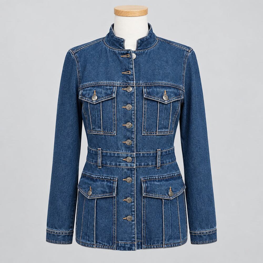 Veronica Beard denim Tika jacket, size M, NEW WITH TAGS!